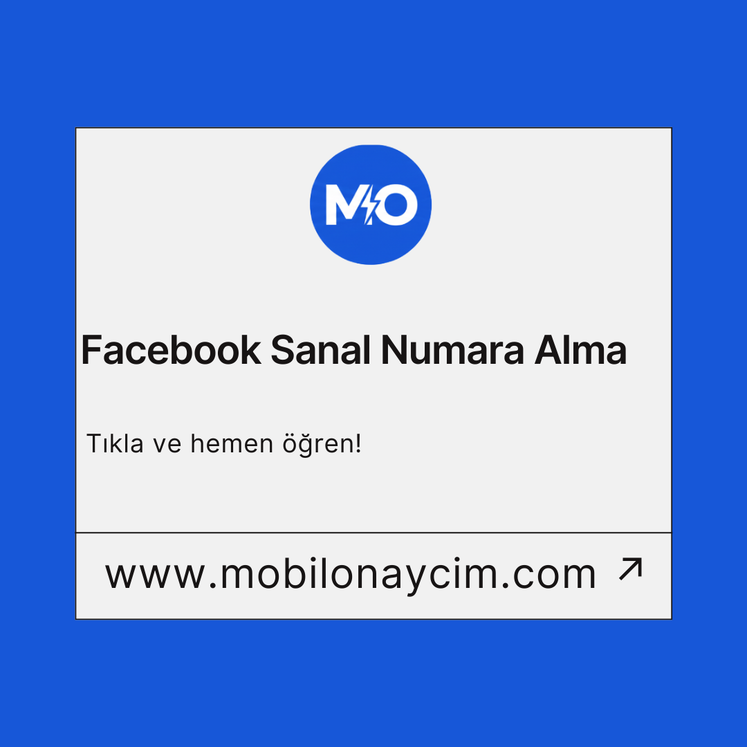 Facebook Sanal Numara Alma